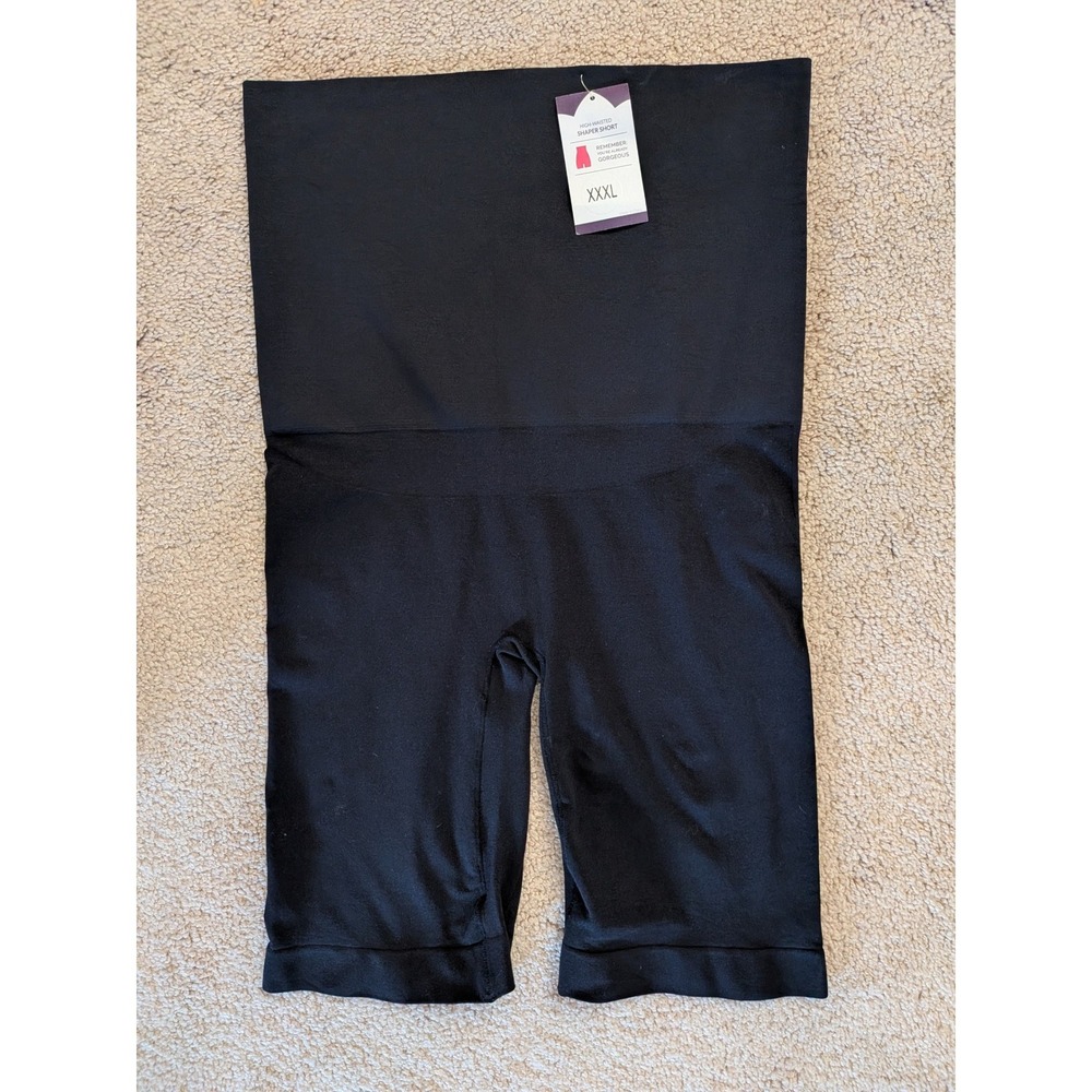 Empetua High-Waisted Shaper Shorts Black Seamless Compression Base Layer
